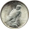 Image 2 : 1923 Peace $1 NGC MS66