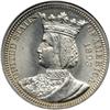 Image 1 : 1893 Isabella 25C NGC MS64