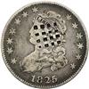 Image 1 : 1825 Bust Quarter with unusual counterstamp pattern