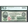 Image 1 : 1862, $1 United States Note PCGS Choice About New 58PPQ