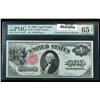 Image 1 : 1880, $1 United States Note. PMG Gem Uncirculated 65EPQ