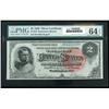 Image 1 : 1886, $2 Silver Certificate. PMG Choice Uncirculated 64