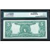 Image 2 : 1899, $5 Silver Certificate. PMG Choice Uncirculated 64