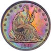 Image 1 : 1861 Pattern Half Dollar. Copper Reeded Edge. Judd-278.