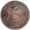 Image 2 : 1875 Pattern Trade Dollar. Copper Reeded Edge. Judd-142