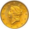 Image 1 : 1849 $1 Gold Liberty. Open Wreath