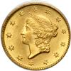 Image 1 : 1853 $1 Gold Liberty