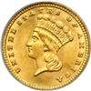 Image 1 : 1881 $1 Gold Indian