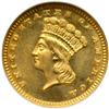 Image 1 : 1884 $1 Gold Indian NGC MS67