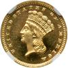 Image 1 : 1885 $1 Gold Indian NGC MS67