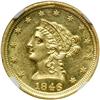 Image 1 : 1846-D $2.50 Liberty NGC MS62
