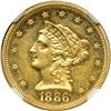 Image 1 : 1886 $2.50 Liberty NGC Proof 61