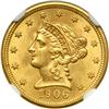 Image 1 : 1906 $2.50 Liberty NGC MS63