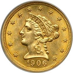 1906 $2.50 Liberty