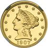 Image 1 : 1907 $2.50 Liberty NGC PF65 CAM