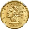 Image 1 : 1907 $2.50 Liberty NGC MS66