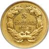Image 2 : 1858 $3 Gold