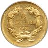Image 2 : 1865 $3 Gold