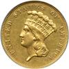 Image 1 : 1866 $3 Gold