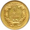 Image 2 : 1870 $3 Gold