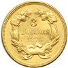 Image 2 : 1874 $3 Gold NGC AU55