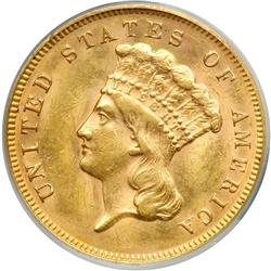 1878 $3 Gold