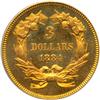 Image 2 : 1884 $3 Gold