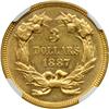 Image 2 : 1887 $3 Gold