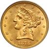 1878 $5 Liberty