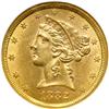 1882-CC $5 Liberty NGC MS61