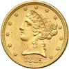 1885 $5 Liberty NGC MS64