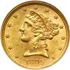 1895 $5 Liberty NGC MS63