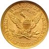 Image 2 : 1899 $5 Liberty NGC MS63