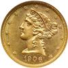 1906 $5 Liberty NGC MS63