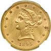 Image 1 : 1895 $10 Liberty NGC MS62
