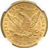 Image 2 : 1895 $10 Liberty NGC MS62