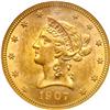 Image 1 : 1907-S $10 Liberty NGC MS62