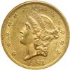 1853/2 $20 Liberty NGC AU58