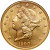 1900 $20 Liberty NGC MS61