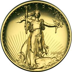 MMIX (2009) Ultra High Relief $20 Gold Coin. NGC MS69