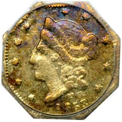 1853 Half Dollar Octagonal Liberty. BG-304 Low Rarity 5