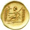 Image 2 : Celtic Coinage. Eastern Europe. Gold Stater (5.40 g, 20 mm). Imitating Alexander III/Lysimachus type