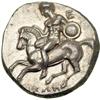 Image 1 : Calabria, Taras, c. 302-272 BC. AR Didrachm (or Nomos; 7.86 g). EF