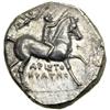 Image 1 : Calabria, Taras, c. 272-235 BC. AR Didrachm (or Nomos; 6.44 g). EF