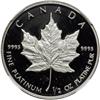 Image 2 : Canada. Platinum Maple Leaf Proof Set: 50, 20, 10 and 5 Dollars, 1989. NGC PF69