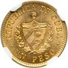 Image 2 : Cuba. 1 Peso, 1916. NGC MS65