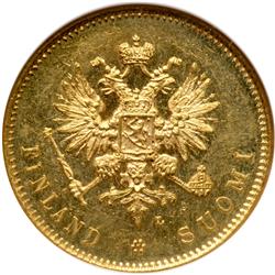 Finland. 20 Markkaa, 1904-L. NGC MS64