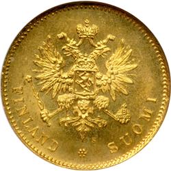 Finland. 20 Markkaa, 1912-S. NGC MS66