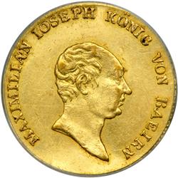 German States - Bavaria. Ducat, 1821. PCGS AU58