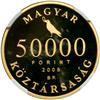 Image 2 : Hungary. 50,000 Forint, 2008. NGC PF69